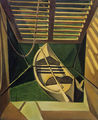 Nikos Hadjikyriakos-Ghika, The gondola, 1931, oil on canvas, 81 x 65 cm