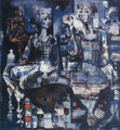 Dimitris Perdikidis, Untitled, Madrid 1958, oil on canvas