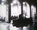 Angelos Skourtis, Metaplasis II, 1986, video installation at the Old Achaia Clauss Wine Cellars, during the 1st International Festival of Patras