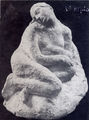 Gerasimos Sklavos, Daydreaming, 1955-56, plaster, 42 x 34 x 22 cm