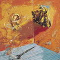 Achilleas Christidis, Untitled, 1992, oil on canvas, 120 x 120 cm