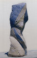 Giorgos Houliaras, Aegean, 1974, limestone, height 48 cm