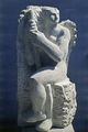 Giorgos Houliaras, Angel, 1974, limestone, height 60 cm