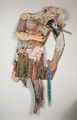 Michalis Madenis, Eros, 1993, construction, mixed media, 180 x 110 cm